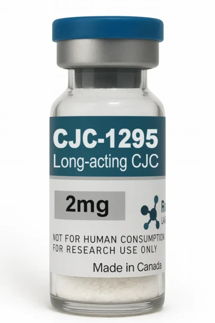 CJC-1295 With DAC (2mg) research peptide vial