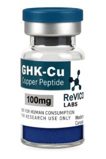 GHK-Cu (100mg) research peptide vial