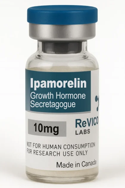 Ipamorelin (10mg) research peptide vial