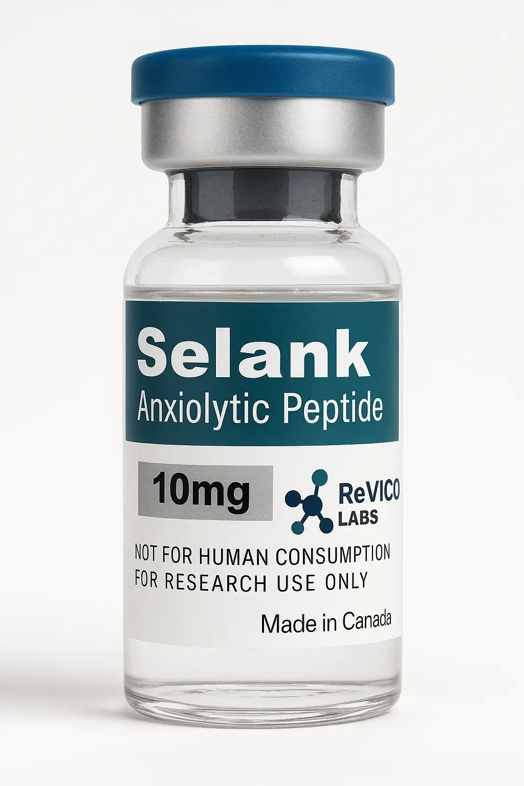 Selank (10mg) 1 Selank (10mg) research peptide vial