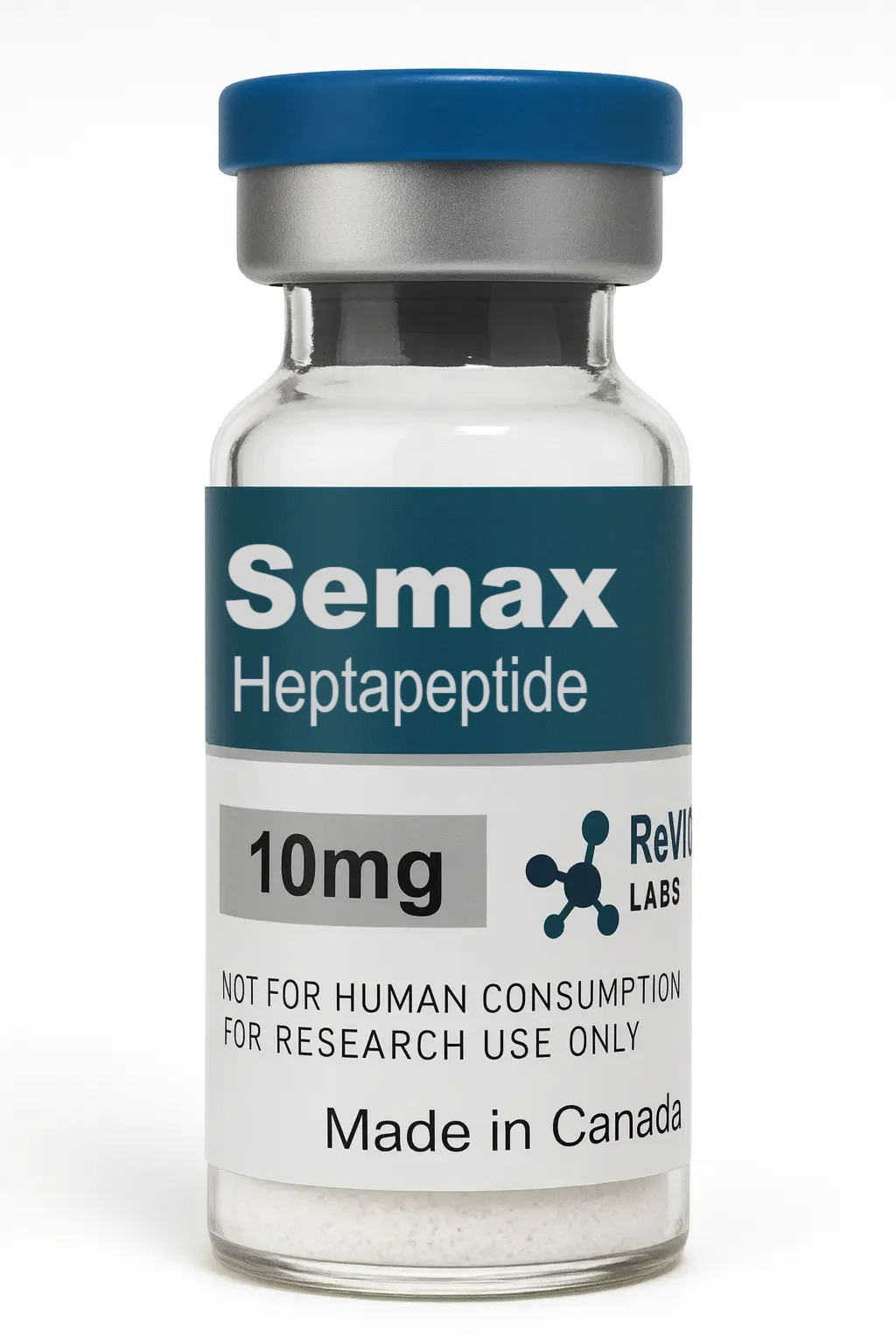 Semax 10mg research peptide vial – ReVICO Labs