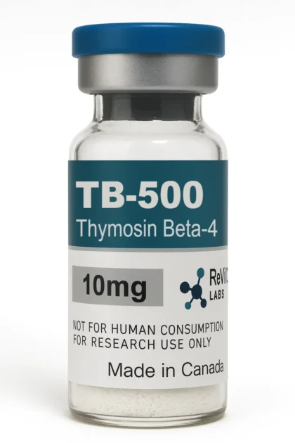 TB-500 10mg research peptide vial – ReVICO Labs