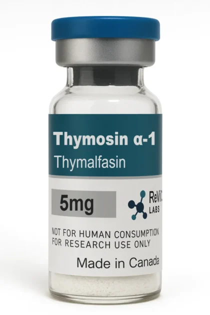 Thymosin Alpha-1 5mg research peptide vial – ReVICO Labs